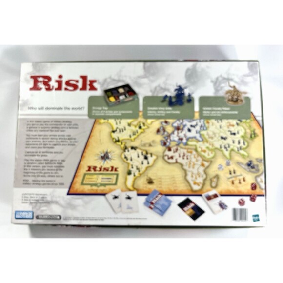 Risk The Game of Global Domination Golden Cavalry Token 2003 Open Box Unplayed - Picture 2 of 14
